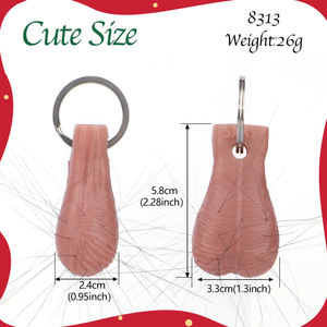 FAAK OEM ODM Modischer Sexy Schlüsselanhänger Charm Geschenk Vagina-förmiger Personalisierter Flaschenöffner Schlüsselanhänger <span class=keywords><strong>Dildo</strong></span> Sexspielzeug - Product Image 4