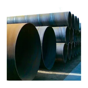 Atsm A106 A53 GrB acciaio al carbonio Ms tondo Sprial tubo saldato per la costruzione di mare SSAW Pipeline d'acciaio