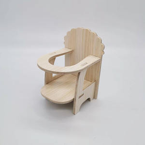 Stile moderno in legno massello criceto Pet casa all'aperto modello animale Villa per soggiorno mobili e forniture giocattoli - Product Image 5