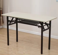 Vente directe d'usine, bureau pliable rectangulaire en bambou moderne de haute qualité, réglable en hauteur, multifonctionnel