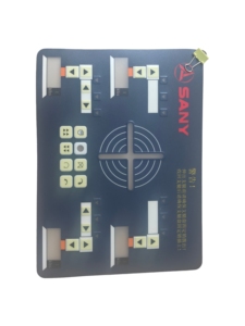 PAT <strong>DS380</strong> Membrane Switch Keypad for XG Crane Control Panel, Waterproof Display Button Film - Product Image 2
