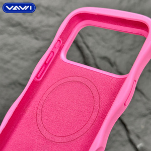 Funda Magnética de Silicona con Diseño Original VAWI V-S06, Color Sólido, para iPhone 16 17 Pro Max - Product Image 2