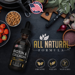 Biotina líquida y colágeno Natural, <span class=keywords><strong>suplemento</strong></span> <span class=keywords><strong>para</strong></span> una <span class=keywords><strong>mejor</strong></span> absorción, soporte <span class=keywords><strong>para</strong></span> <span class=keywords><strong>la</strong></span> piel saludable y uñas fuertes - Product Image 2