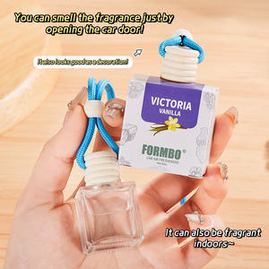 น้ำหอมปรับอากาศในรถยนต์ กลิ่นหอมติดทนนาน น้ำมันหอมระเหยคุณภาพสูง จี้ห้อยรถยนต์ โรงงานส่งออกต่างประเทศ - Product Image 2