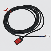Sensor Fotoelektrik TZ-FT11 Ultra Tipis Tipe Through-beam Jarak Deteksi 1M Saklar Optik Miniatur NPN/PNP 10-30VDC LED Merah 650nm