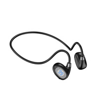 Nouveaux écouteurs BT à conduction osseuse, écouteurs ouverts pour téléphones Android et Apple avec longue autonomie, casques intra-auriculaires