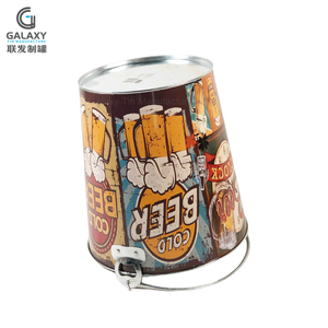 Big 8L Vòng Kim Loại Xô Đá Với Chai Cụ Mở <span class=keywords><strong>Bar</strong></span> Bia Lạnh Xô Đá Mạ Kẽm Cho Bia - Product Image 4