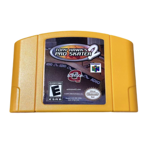 Accesorio de Videojuego Retro <span class=keywords><strong>Tony</strong></span> <span class=keywords><strong>Hawk</strong></span>'s <span class=keywords><strong>Pro</strong></span> <span class=keywords><strong>Skater</strong></span> 2 para Nintendo 64, Tarjeta para Consola Versión Estadounidense, Idioma Inglés, Plástico - Product Image 3