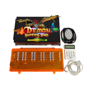 Trong nhà <span class=keywords><strong>video</strong></span> Arcade Trò chơi bắn súng máy Quỷ & Chim săn cá Board-Tiếng Anh ngôn ngữ đồng xu hoạt động - Product Image 2