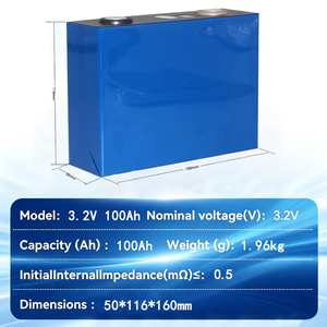 工場直販 3.2V 100Ah <span class=keywords><strong>12V</strong></span> 100Ah LiFePO4ディープサイクルバッテリー 4000+サイクル 鉛蓄電池代替 ソーラーゴルフカート用 - Product Image 2