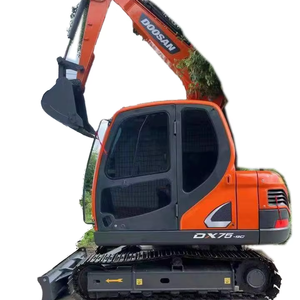 รถขุดตีนตะขาบ Doosan DX75-9c มือสอง ขนาด 8 ตัน ได้รับการรับรองมาตรฐาน CE และ EMC พร้อมห้องโดยสารแบบอาหรับ และอุปกรณ์ตักดิน - Product Image 1