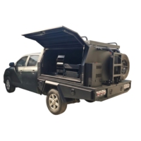 Caisse de camionnette simple en aluminium sur mesure pour Hilux