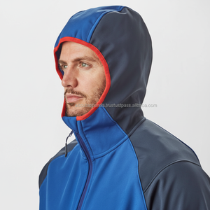 Chaqueta softshell con logo personalizado, novedad, color verde oscuro, para senderismo, escalada, venta al por mayor - Product Image 1