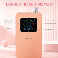 Machine à ongles portable 30000 tr/min, lime à ongles électrique avec écran LCD, polisseuse à ongles pour manucure et pédicure
