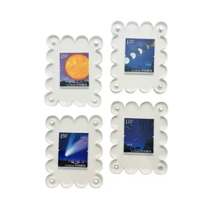 Cadre magnétique en acrylique pour réfrigérateur, 2,36 x 3,54 pouces, cadre photo magnétique festonné pour Fujifilm <span class=keywords><strong>Instax</strong></span> Mini - Product Image 2