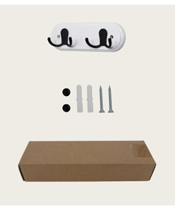 Gancho de madera montado en la pared Gancho decorativo MDF para abrigos Gorras Bufandas - Product Image 6