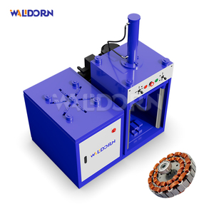 Línea de Procesamiento de Estatores de Motor Totalmente Automática, Equipo Hidráulico para Remoción de Bobinados de Cobre, Capacidad de Reciclaje de 200 kg/h, Walldorn - Product Image 1