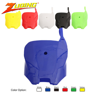 Cubierta para matrícula de motocicleta ZUQING, 23,5x23,3 cm, color rojo, ajuste universal para piezas de bicicleta todoterreno NP108 - Product Image 5