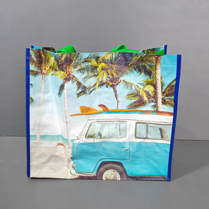<span class=keywords><strong>Sac</strong></span> de shopping réutilisable en polypropylène laminé écologique non tissé pour vêtements - Product Image 3