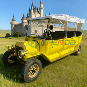 Voiture électrique classique vintage personnalisée de style européen de luxe pour les visites de manoirs et de châteaux - Product Image 5
