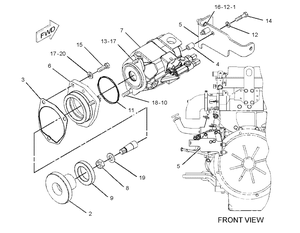 Ensemble de pompe hydraulique 235-2716 254-5147 Pompe à piston hydraulique pour 980G 980H 966H 972H Wheel - Product Image 1