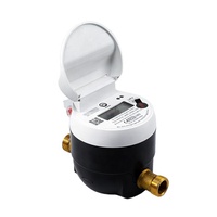 Compteur d'eau intelligent résidentiel à ultrasons domestique sans fil AMR AMI R250 Dn40 corps en laiton