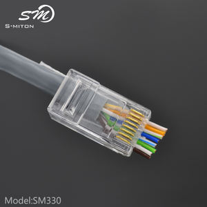 Passare attraverso Cat6 <span class=keywords><strong>RJ45</strong></span> pass-through Connettore - Product Image 6