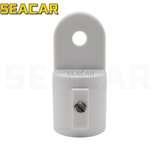 Capuchon supérieur Seacar 7/8 pouces en plastique blanc, quincaillerie marine pour la réparation de bâches de bateau - Product Image 1