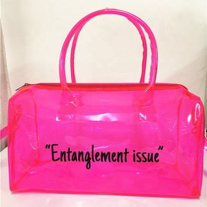 100% BUENAS REVISIONES Recién llegado Bolsa de lona de fitness multifuncional Bolsa de gimnasio de lona de PVC impermeable de viaje de alta calidad - Product Image 2
