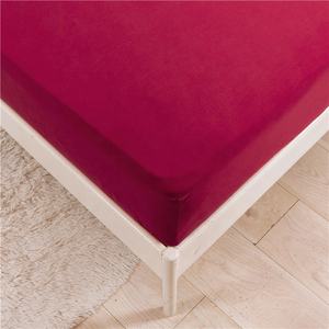 % 100% polyester mikrofiber (1 adet) derin cep yatak oem logo özel boş düz yatak yatak çarşaf alt levhalar - Product Image 2