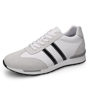 Luxury Men <b>Height</b> Increasing Shoes Elevator Sneakers <b>Insole</b> 6cm White Black Shoes Taller Men Leisure Fashion Shoes Lift Sports - Product Image 6