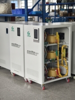 Régulateur de tension automatique triphasé 380V TNS, stabilisateur 50kVA-100kVA, haute qualité, affichage LED, pour maison et bureau