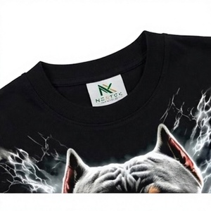 New Style Custom Men Regular Fit Heavyweight Cotton Jersey <b>T</b>-<b>Shirt</b> Vintage Streetwear Edgy <b>Skulls</b> Graphic Digital Breathable - Product Image 5