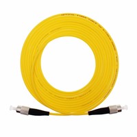 Cordon de brassage fibre optique monomode simplex FC-FC 9/125µm OS2 pour télécommunications et FTTH