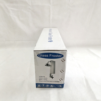Pendingin Gelas Meja Kerja CO2 Froster Stainless Steel 12L 220V Freezer Gelas Koktail Instan Peralatan Bar