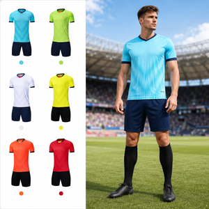 Kit da Allenamento <span class=keywords><strong>Calcio</strong></span> Aiju per Adulti, Traspirante e ad Asciugatura Rapida, Maglia da <span class=keywords><strong>Calcio</strong></span> Personalizzata con Sublimazione, Uniforme di Squadra Estiva - Product Image 1