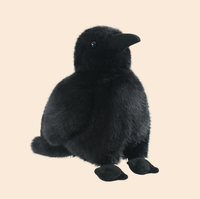 Peluche de Cuervo de Simulación Súper Suave, Juguete de Peluche, Regalo para Niños, Fabricante de Peluches