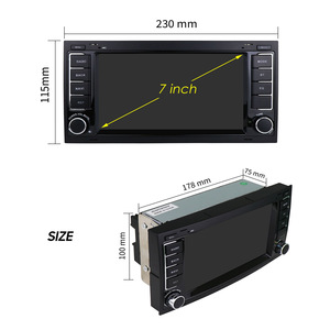 7 pulgadas Android coche video radio audio DVD <span class=keywords><strong>música</strong></span> estéreo reproductor para VW Touareg estilo Original 2DIN 1990-<span class=keywords><strong>2021</strong></span> con RDS/carplay - Product Image 6