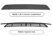 Protection contre les insectes pour Tesla Model 3 Y, filet de protection pour le capot avant, protection de l'entrée d'air, type séparé, accessoires extérieurs pour voiture