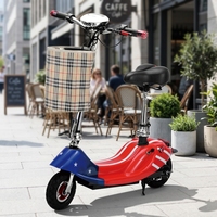 Trottinette électrique pliable mini, maniement sans effort, pour adultes, portable, légère, moteur puissant, accélération fluide, longue autonomie