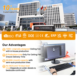 Ventilador de Techo Inteligente Moderno con Luz, Estilo de Diseño Nórdico, Motor BLDC, con Luz y Control Remoto - Product Image 3