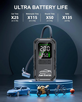 Chargeur de voiture portable d'urgence 1000A en gros avec compresseur d'air 150 PSI et batterie externe pour véhicule