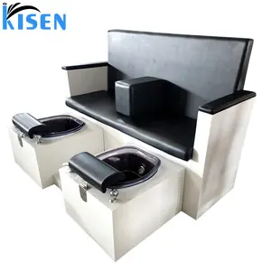 Black Electric Pedicure Chair Dimensions Salon Furniture Foot Spa Manicure Nail Sofa With No Plumbing Sink And Discharge Pump