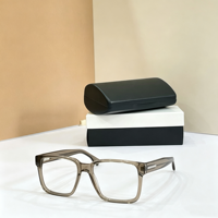 Lunettes optiques carrées noires en acétate de qualité supérieure, anti-lumière bleue, pour femmes et hommes, lunettes de vue sur ordonnance