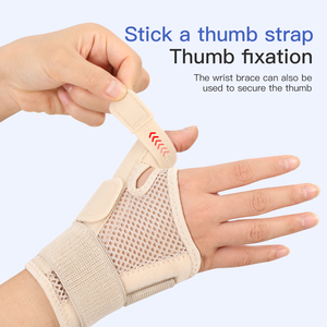 Ayarlanabilir naylon bilek desteği Brace atelleri toptan sıkıştırma sabitleyici el desteği bilek Brace - Product Image 6