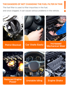 MASUMA-Piezas de motor de coche para Suzuki, filtro de combustible en línea, 15410-65D10, 15410-65D00 - Product Image 5