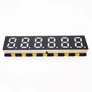 Jstronic smallest six digits seven Segment 0.2 inch 6 digit smd 7 segment led display