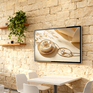 Monitor Singolo di Grandi Dimensioni 65/75 Pollici 500 Nits+ per Vetrine, Segnaletica Digitale per Condivisione <span class=keywords><strong>Video</strong></span>/<span class=keywords><strong>Immagini</strong></span>, Chiosco Digitale 4K FCC/CE - Product Image 4
