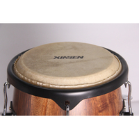High Quality XINSEN Classic Ergonomic Vertical Western Latin Percussion Solid Wood Customized Size Tambourine Conga Drum