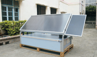 Séchoir solaire commercial portable à économie d'énergie, facile à utiliser, avec moteur et plateaux pour la transformation alimentaire et le séchage des fruits